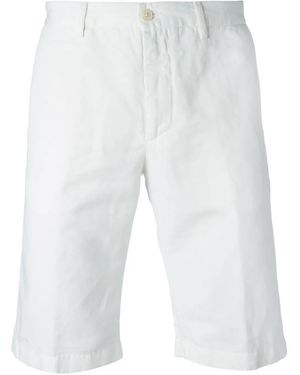 Etro Straight Fit Shorts - White