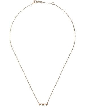 Mizuki 14Kt Sea Of Beauty Diamond Necklace - Metallic