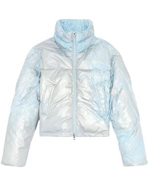 DIESEL W-Himsy Puffer Jacket - Blue