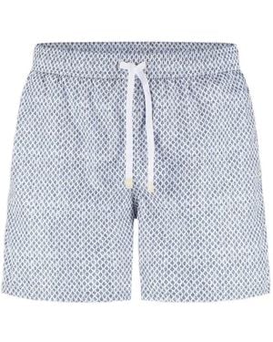 Gran Sasso Logo Swim Short - Blue