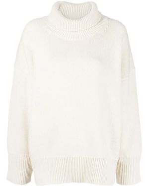 Chloé タートルネック カシミアセーター - ホワイト