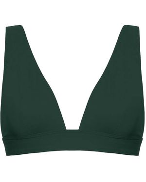 Eres Haut De Bikini À Bonnets Triangles - Green