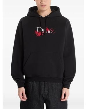 Dime Hoodie À Détail De Logo - Black