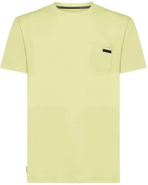 Rrd T-Shirt Mit Taschendetail - Gelb