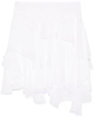 Alberta Ferretti Gonna Midi - Bianco