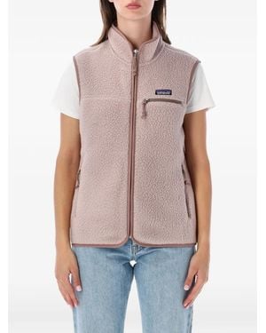 Patagonia Retro Pile Sleeveless Vest - Blue