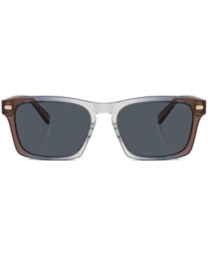 COACH Rectangle-Frame Sunglasses - Grey