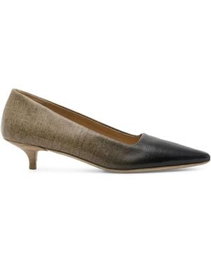 Marsèll Longiforma Leather Court Shoes - Brown