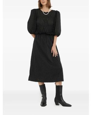 Day Birger et Mikkelsen Puff-Sleeve Dress - Black