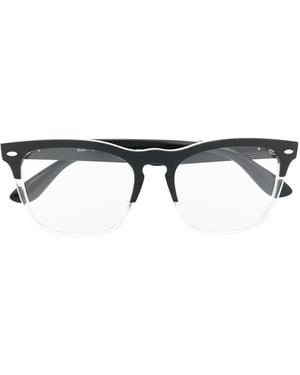 Ray-Ban Occhiali Wayfarer Squadrati - Nero