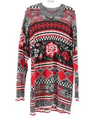 MSGM Long-Sleeve Jumper - Red