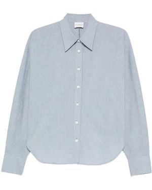 Closed Camicia Con Orlo Curvo - Blu