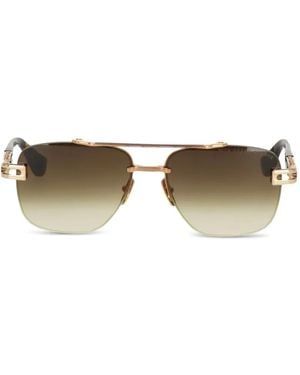 Luxury Supply Tortoiseshell Gradient Sunglasses - Brown