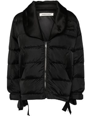 Undercover Panelled Puffer Jacket - Black