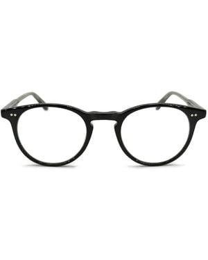 Garrett Leight Round-Frame Glasses - Brown
