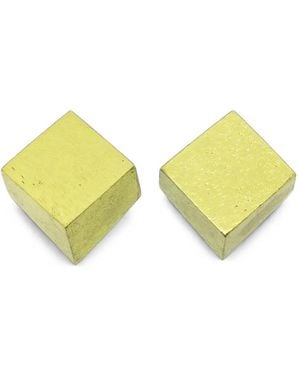 Monies Geometric Earrings - Yellow