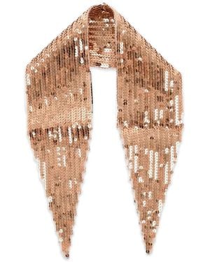 DSquared² Schal Mit Pailletten - Natur