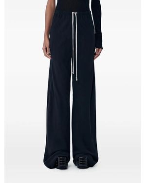 Rick Owens Drawstring Wide-Leg Pants - Blue