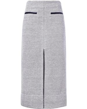 Proenza Schouler Kingsley Midi Skirt - Grey