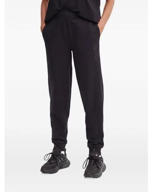 Asics Logo-Detail Track Trousers - Blue