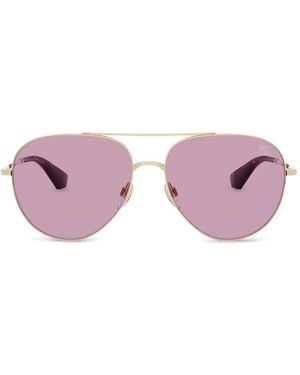 Burberry Pilot-Frame Sunglasses - Pink
