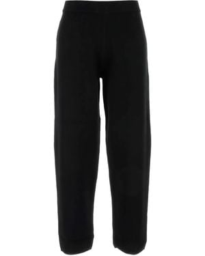 Max Mara ジャージー パンツ - ブラック