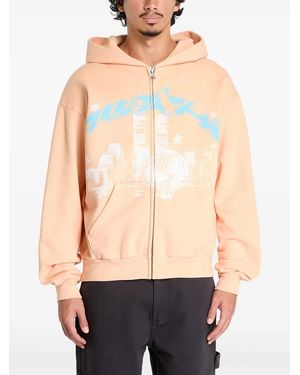 AWAKE NY Skyline Hoodie - Orange