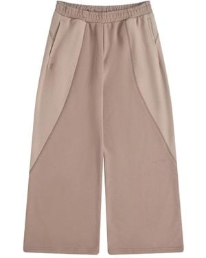 On Shoes Paneled Pants - Natural