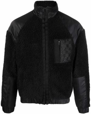 MISBHV Teddy Monogram Jacke - Schwarz