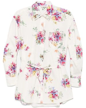 Liu Jo Floral-Print Shirt - Pink
