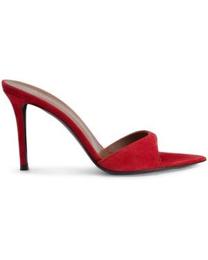 Giuseppe Zanotti Intriigo Mules 90Mm - Rot