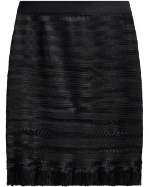 Tom Ford Sheer Pencil Skirt - Black