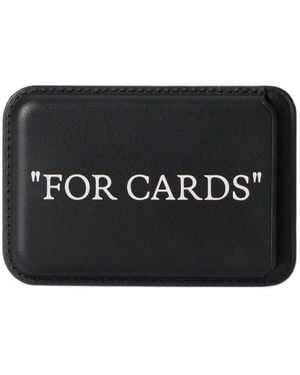 Off-White c/o Virgil Abloh Leather Cardholder - Black