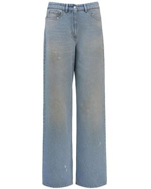 SEEN USERS Pull To Open Jeans - Blue