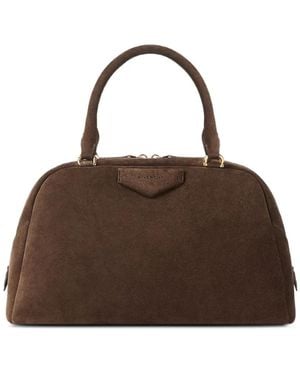 Givenchy Borsa Antigona East-West Bowling - Marrone
