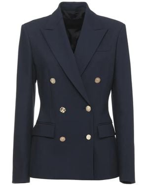 Dondup Double-Breasted Blazer - Blue