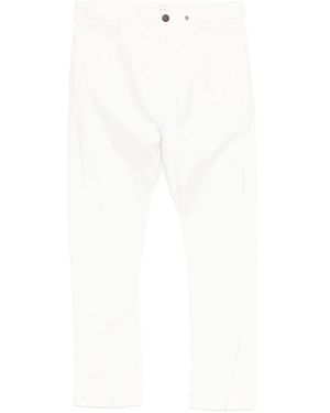 69 by Isaac Sellam Straight-Leg Trousers - White