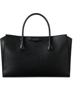 Givenchy Mittelgroße Antigona Catchall Tasche - Schwarz
