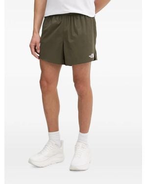 The North Face Logo-Print Shorts - Green