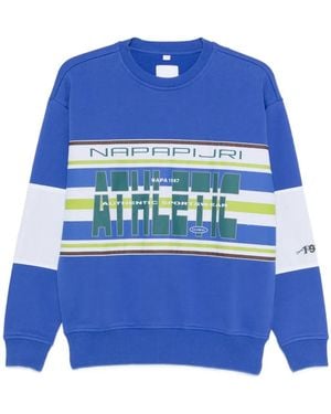 Napapijri X Martin Rose Lamont Sweatshirt - Blue