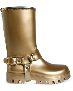 Dolce & Gabbana Metallische Stiefel - Mettallic