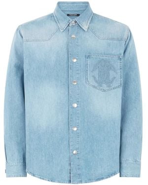 Roberto Cavalli Denim Shirt - Blue