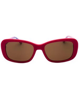 Love Moschino Rectangle-Frame Sunglasses - Pink