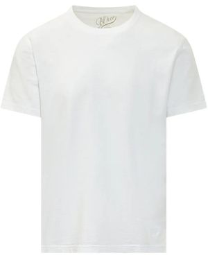 Bl'ker Crew-Neck Short-Sleeve T-Shirt - White