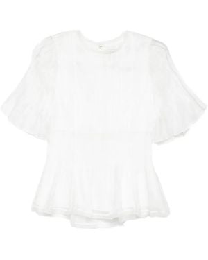Aje. Angeli Blouse - White