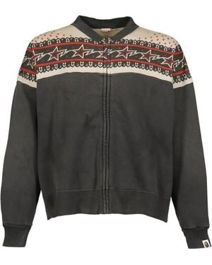 SAINT Mxxxxxx Jack Met Patroon - Grijs