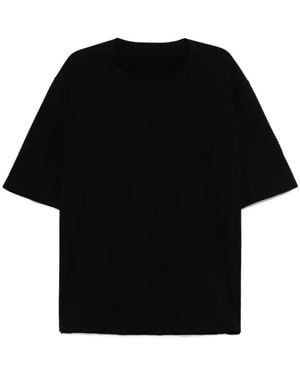 DEVOA Cotton T-Shirt - Black