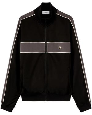 Ambush High-Neck Striped Track Jacket - Black