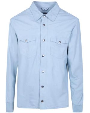 Giorgio Brato Buttoned Pocket Shirt - Blue