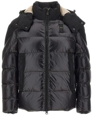 Blauer Kiernan Hooded Down Jacket - Black